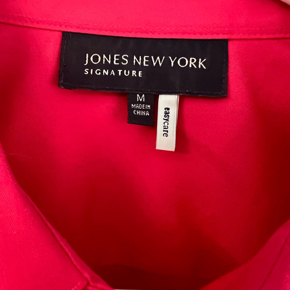 Pink Collar Button Down - image 3